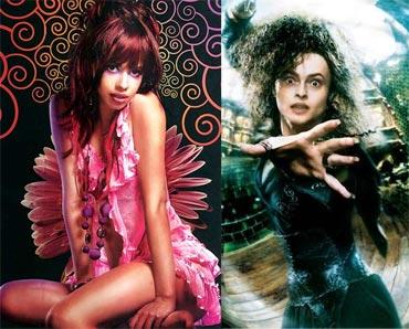 Kalki Koechlin and Helena Bonham Carter