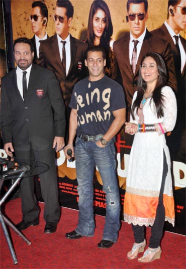 Shera, Salman Khan and Kareena Kapoor