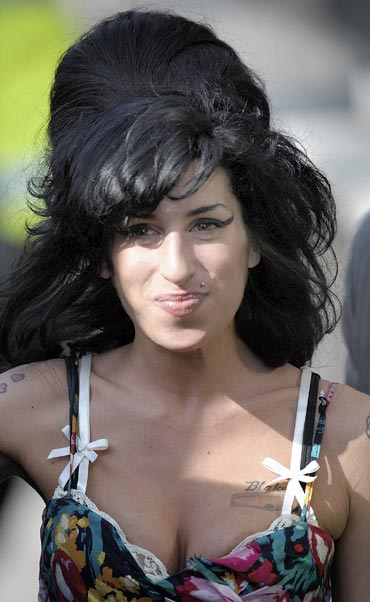 Amy Winehouse in a 2009 picture