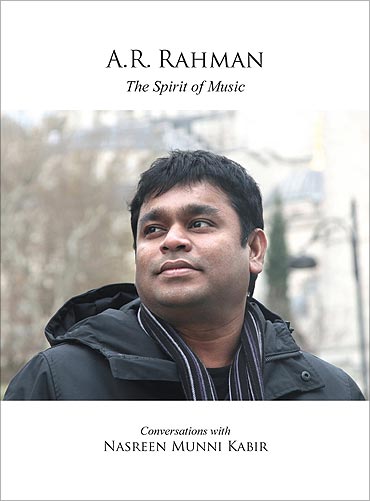 Book Cover on A R Rahman The Spirit of Music