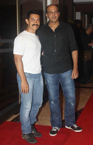 Ashutosh Gowariker with Aamir Khan