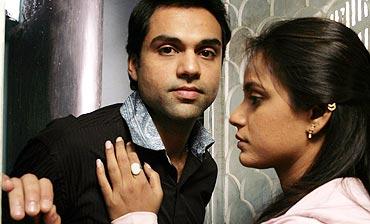 Abhay Deol and Neetu Chandra in Oye Lucky! Lucky Oye!