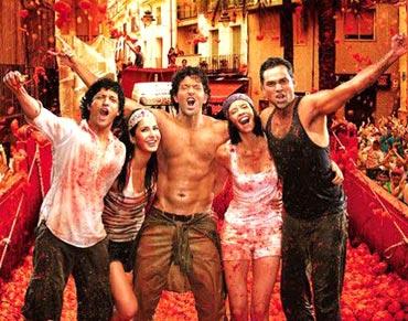 A still from Zindagi Na Milegi Dobara