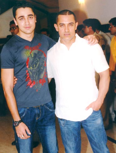 Imran with Aamir Khan