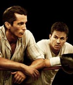 Christian Bale and Mark Wahlberg in The Fighter