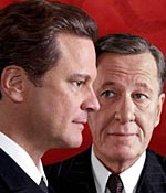 Colin Firth and Geoffrey Rush in King's Speech