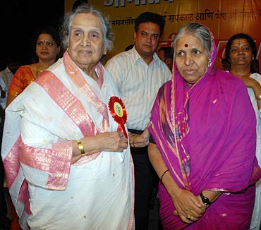 Sulochana Chavan and Sindhutai Sakpal