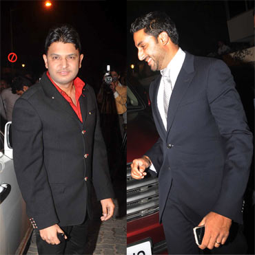 Bhushan Kumar and Abhishek Bachchan