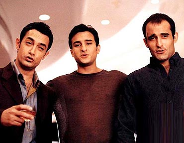 A scene from Dil Chahta Hai