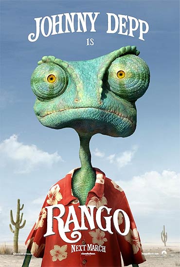 Movie poster of Rango