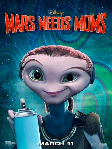 Movie poster of Mars Needs Mom