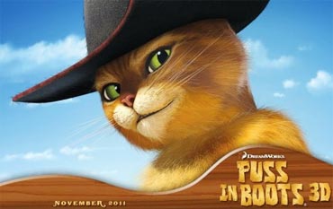 Movie poster of Puss In Boots
