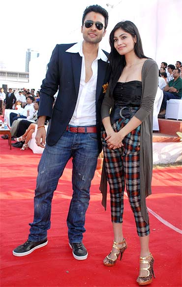 Jackky Bhagnani and Puja Gupta
