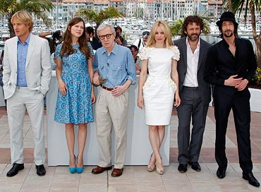 Owen Wilson, Lea Seydoux , Woody Allen, Rachel McAdams, Michael Sheen and Adrien Brody