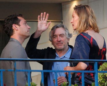 Jude Law, Robert De Niro and Uma Thurman