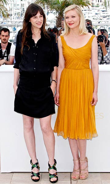 Charlotte Gainsbourg and Kirsten Dunst