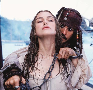 A scene from Pirates Of The Caribbean: The Curse Of The Black Pearl - 2003