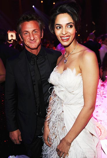 Sean Penn and Mallika Sherawat