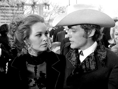 Michelle Philips and Dennis Hopper