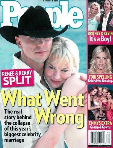 Renee Zellweger and Kenny Chesney