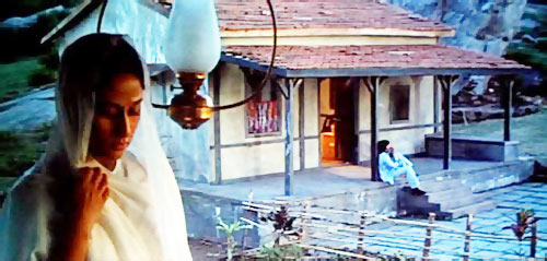 Jaya and Amitabh Bachchan in Sholay