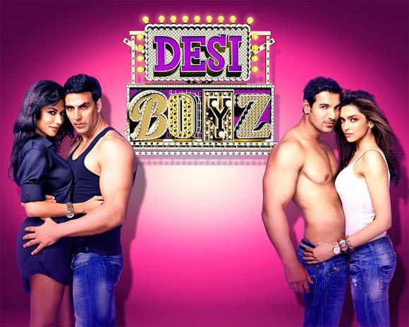 Movie poster of Desi Boyz