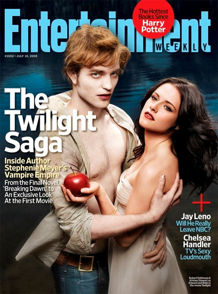 With costar Kristen Stewart on Entertainment Weekly cover