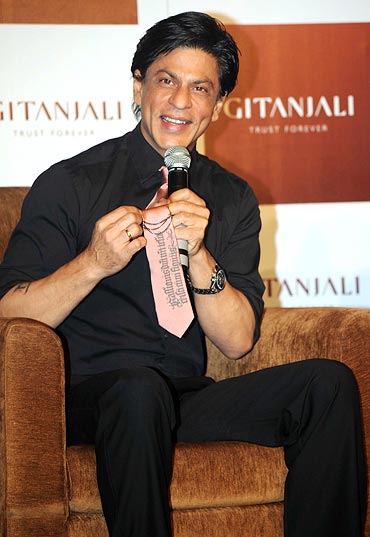 Shah Rukh Khan at the Gitanjali press conference