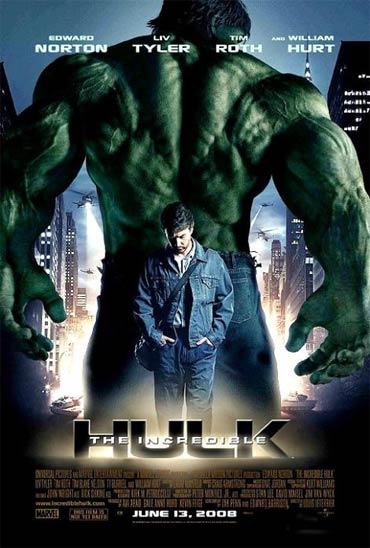 The Incredible Hulk movie poster