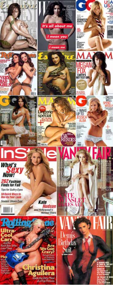 Vote! The sexiest nude magazine covers