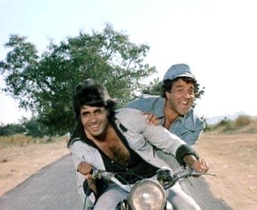 A still from Sholay