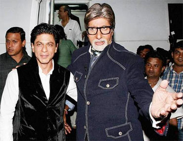 Shah Rukh Khan and Amitabh Bachchan