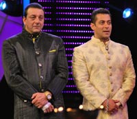 Sanjay Dutt and Salman Khan