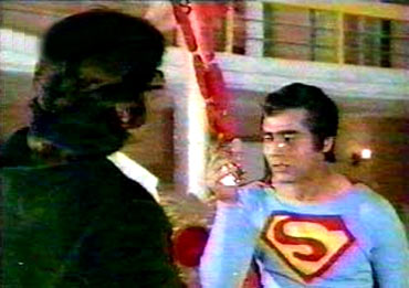 A scene from Superman