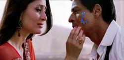 Kareena Kapoor and Shah Rukh Khan