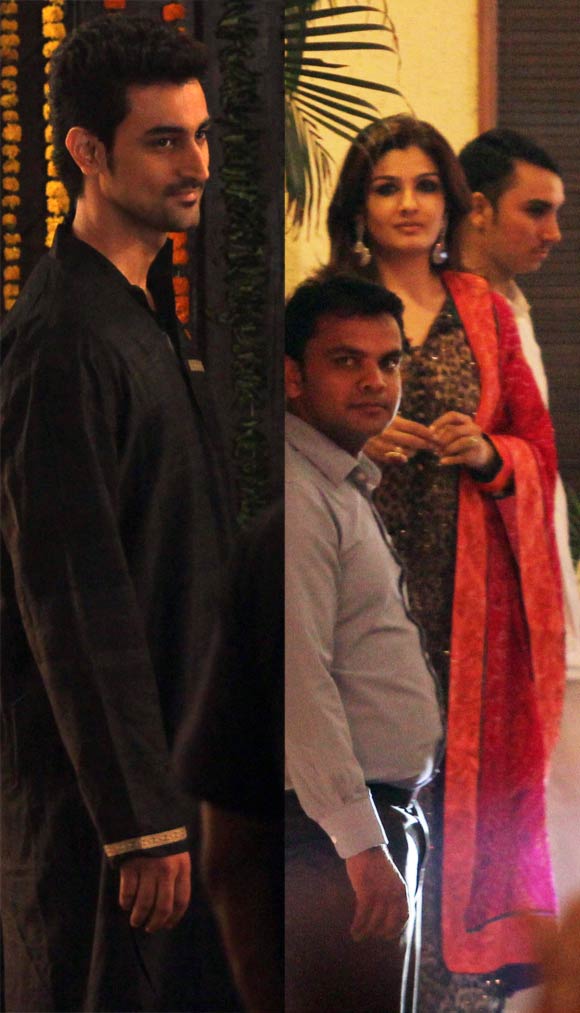 Kunal Kapoor and Raveena Tandon