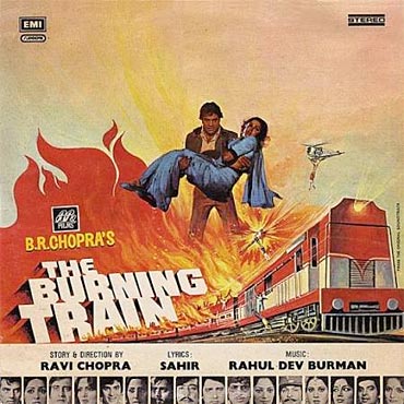 A still from The Burning Train