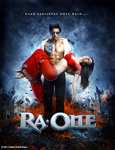 370px x 481px - Do you like the new Ra.One poster? - Rediff.com