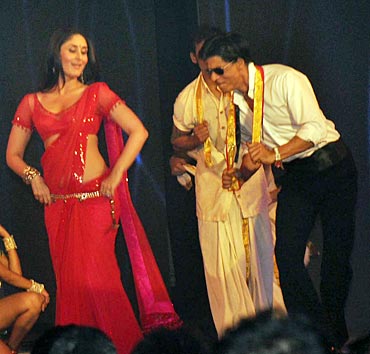 Kareena Kapoor and Shah Rukh Khan