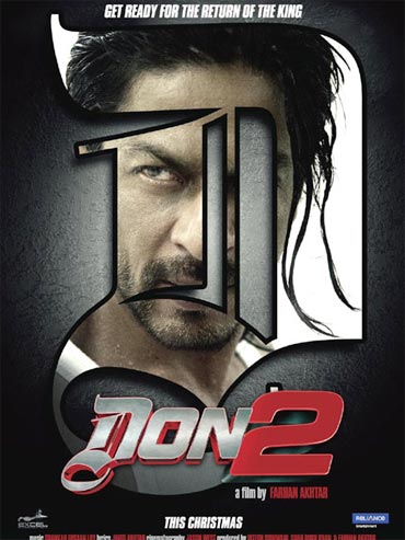 A Don 2 movie poster
