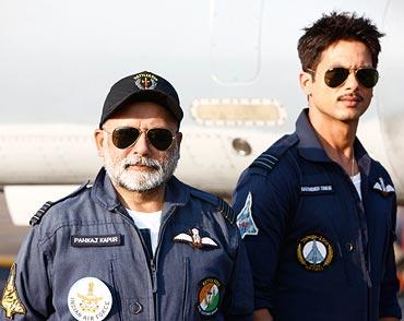 Pankaj Kapur and Shahid Kapoor