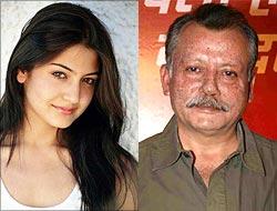 Anushka Sharma and Pankaj Kapur