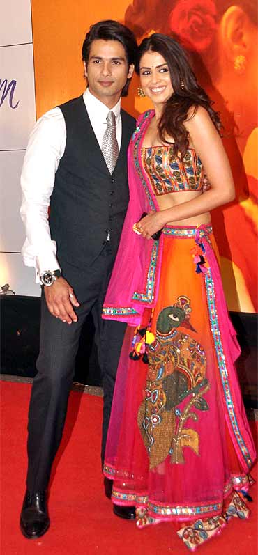 Shahid Kapoor and Genelia D'Souza