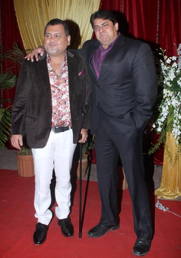 Kunal Vijaykar and Cyrus Broacha