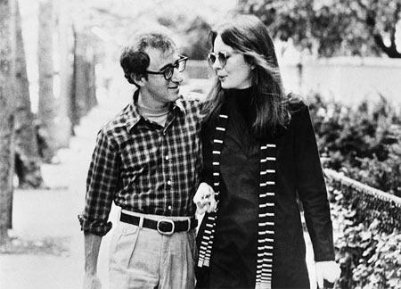 Woody Allen and Diane Keaton in Annie Hall