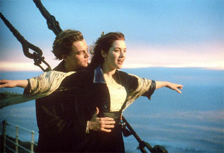 A scene from Titanic
