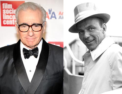 Martin Scorsese and Frank Sinatra