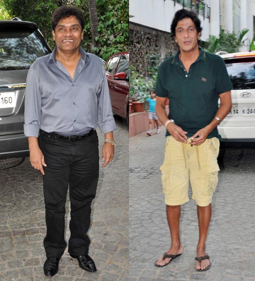 Johnny Lever and Chunkey Pandey