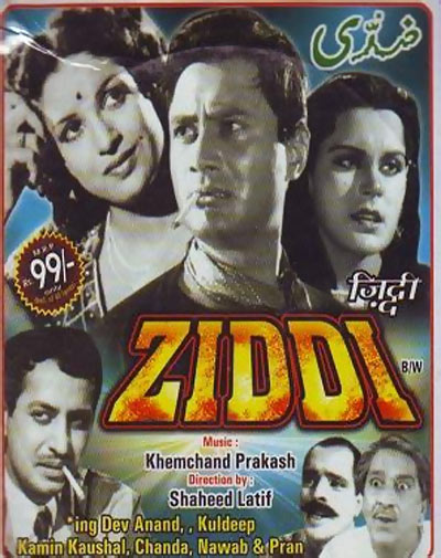 Movie poster of Ziddi