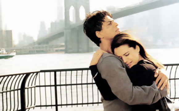 Shah Rukh Khan and Preity Zinta in Kal Ho Naa Ho